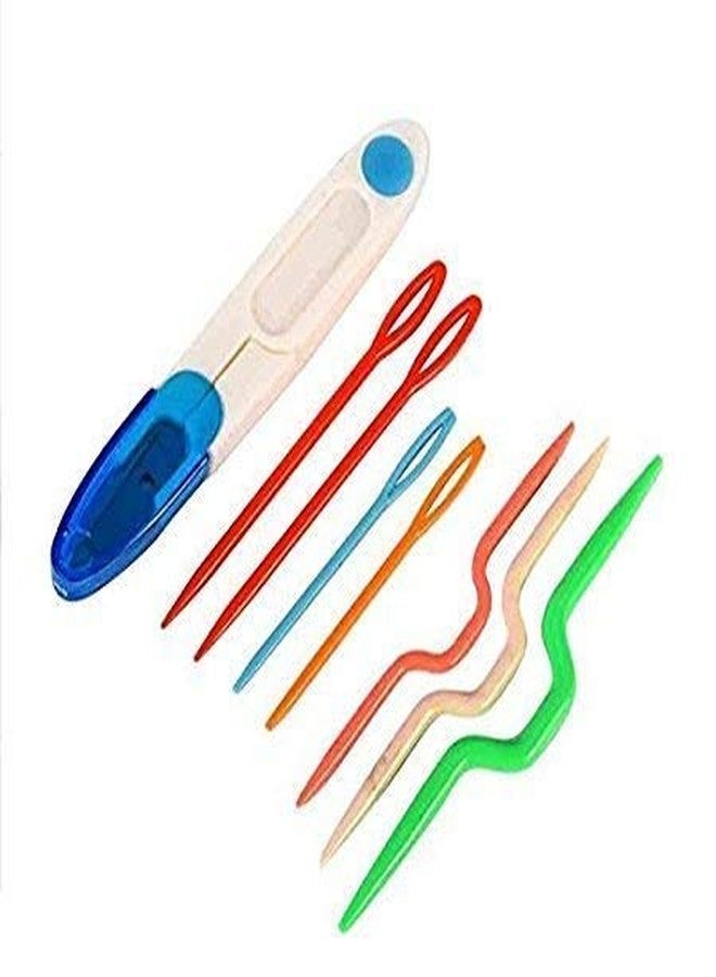 Firstdemand Knitting Crochet Hook Needle Set, 52pcs Ergonomic Sewing Kit 0.6mm-6mm, 1 Scissor, Tape Measure, Hand Knitte DIY Weave Yarn Craft Tools to Knit Hats, Socks, Sweaters - Image 4